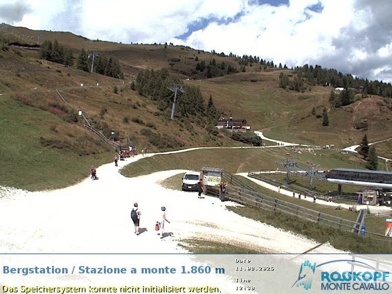Archiv Foto Webcam Bergstation Rosskopf, Sterzing