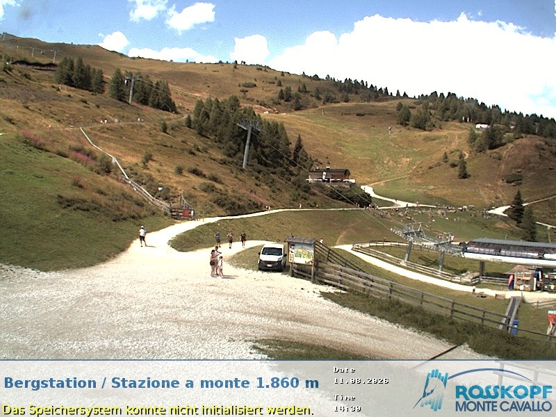 Archiv Foto Webcam Bergstation Rosskopf, Sterzing