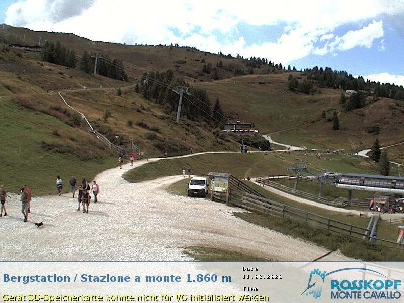 Archived image Webcam mountain station Rosskopf, Vipiteno/Sterzing