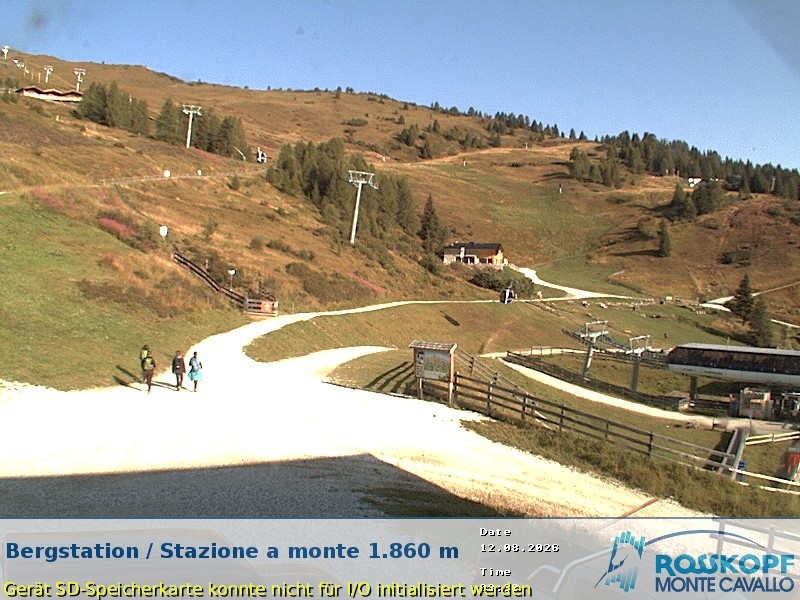 Archiv Foto Webcam Bergstation Rosskopf, Sterzing
