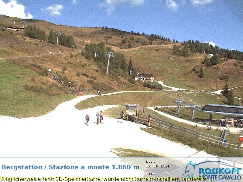 Archiv Foto Webcam Bergstation Rosskopf, Sterzing