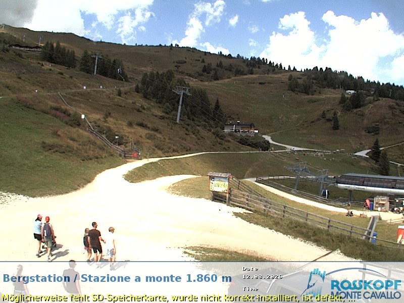 Archiv Foto Webcam Bergstation Rosskopf, Sterzing