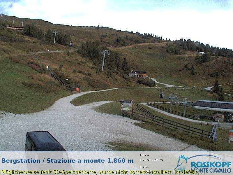 Archiv Foto Webcam Bergstation Rosskopf, Sterzing