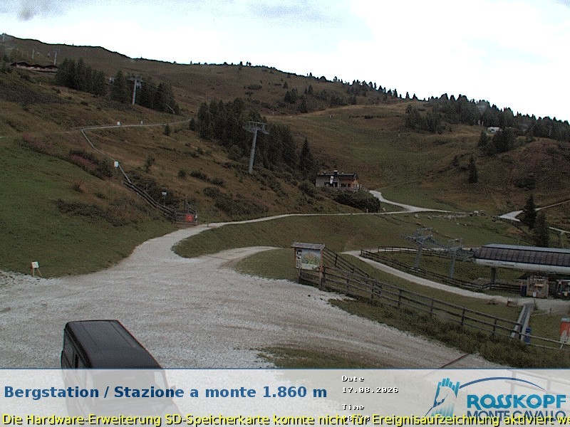 Archiv Foto Webcam Bergstation Rosskopf, Sterzing