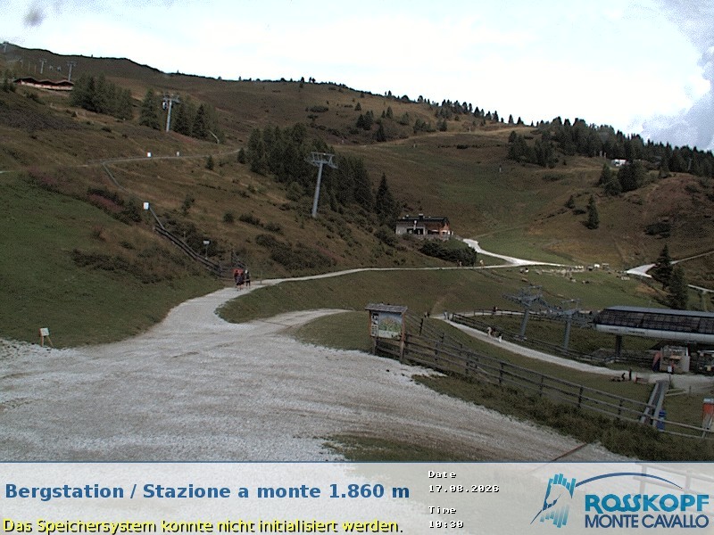Archiv Foto Webcam Bergstation Rosskopf, Sterzing