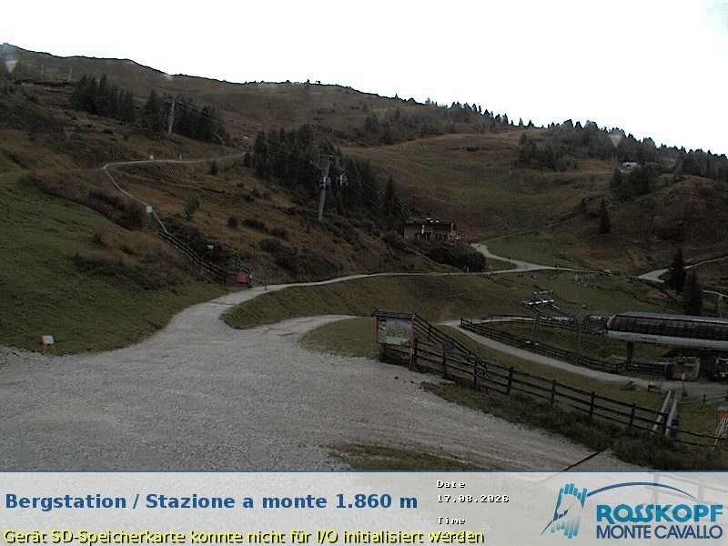 Archiv Foto Webcam Bergstation Rosskopf, Sterzing