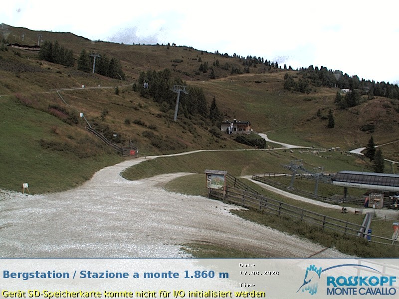 Archiv Foto Webcam Bergstation Rosskopf, Sterzing