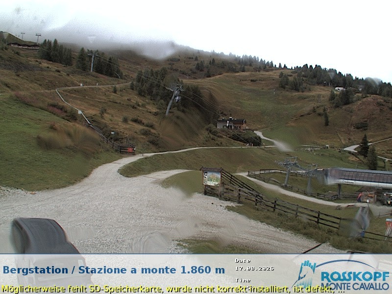 Archiv Foto Webcam Bergstation Rosskopf, Sterzing