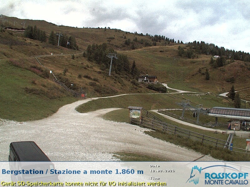 Archiv Foto Webcam Bergstation Rosskopf, Sterzing