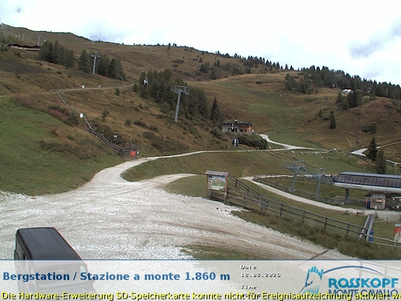 Archiv Foto Webcam Bergstation Rosskopf, Sterzing
