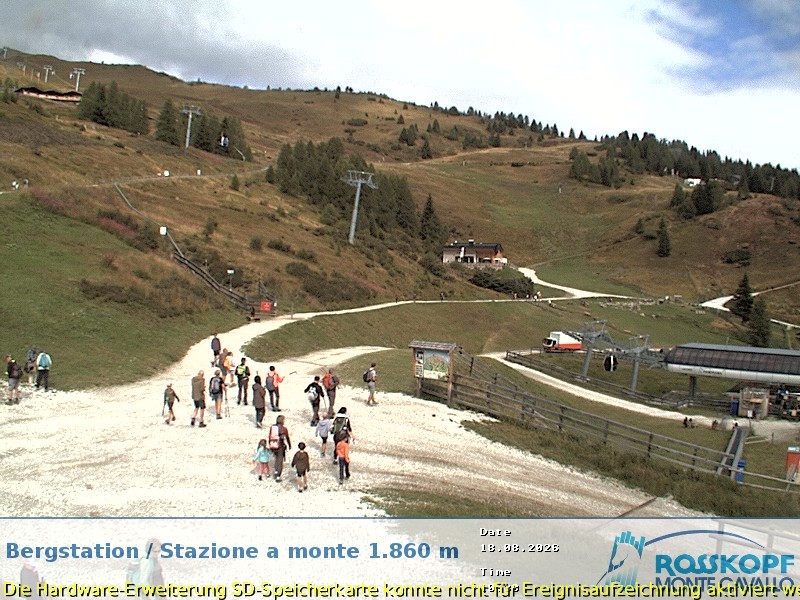 Archiv Foto Webcam Bergstation Rosskopf, Sterzing