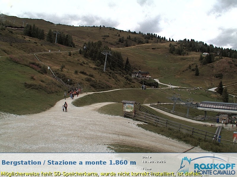 Archiv Foto Webcam Bergstation Rosskopf, Sterzing