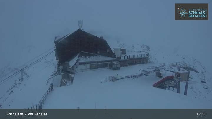 Archiv Foto Webcam Schnalstaler Gletscherbahn - Bergstation