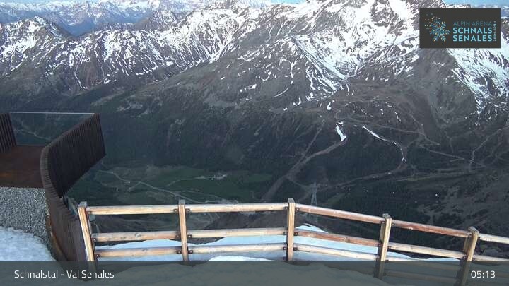 Archiv Foto Webcam Schnalstaler Gletscherbahn - Bergstation