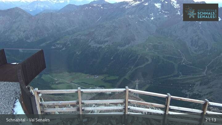 Archiv Foto Webcam Schnalstaler Gletscherbahn - Bergstation