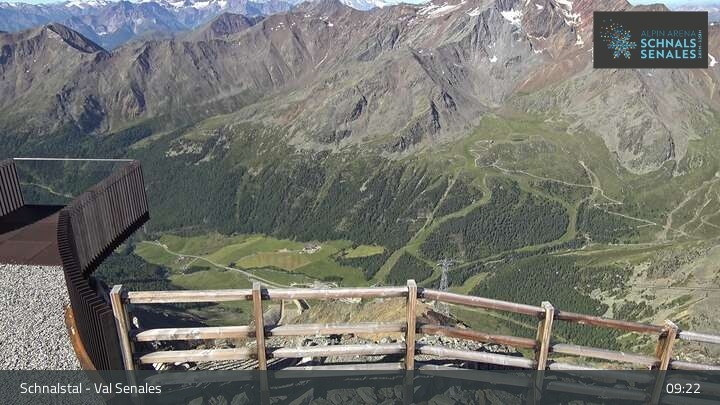 Archiv Foto Webcam Schnalstaler Gletscherbahn - Bergstation
