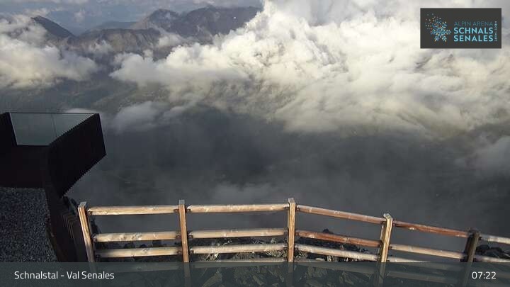 Archiv Foto Webcam Schnalstaler Gletscherbahn - Bergstation