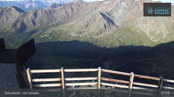 Archiv Foto Webcam Schnalstaler Gletscherbahn - Bergstation
