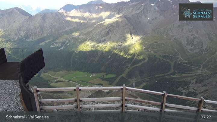 Archiv Foto Webcam Schnalstaler Gletscherbahn - Bergstation