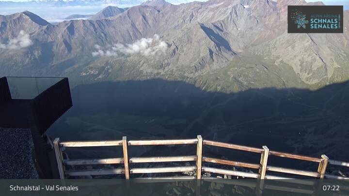 Archiv Foto Webcam Schnalstaler Gletscherbahn - Bergstation