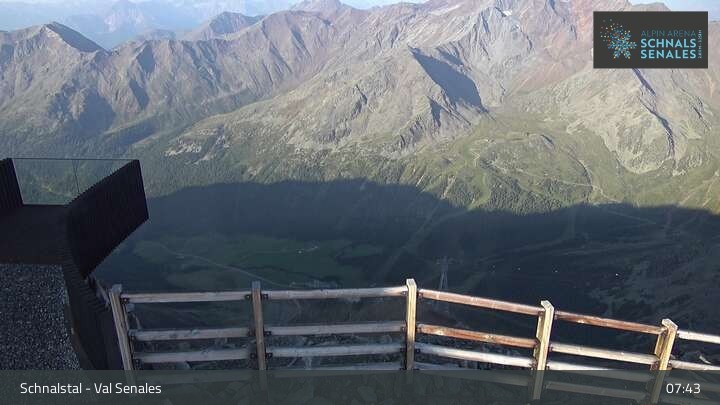 Archiv Foto Webcam Schnalstaler Gletscherbahn - Bergstation