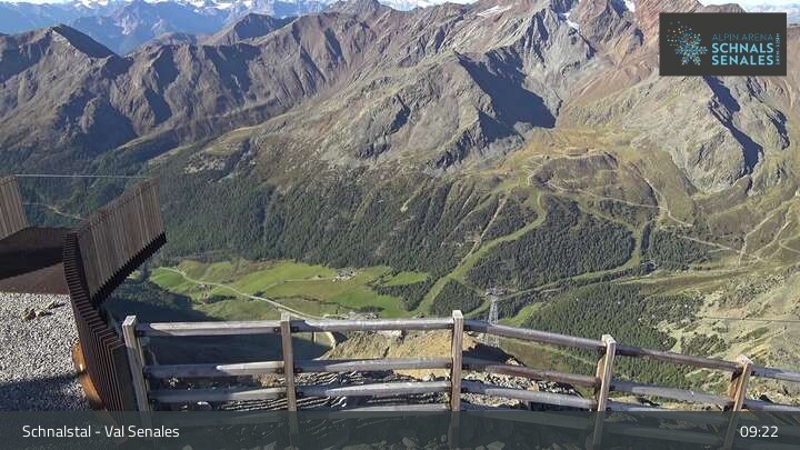 Archiv Foto Webcam Schnalstaler Gletscherbahn - Bergstation