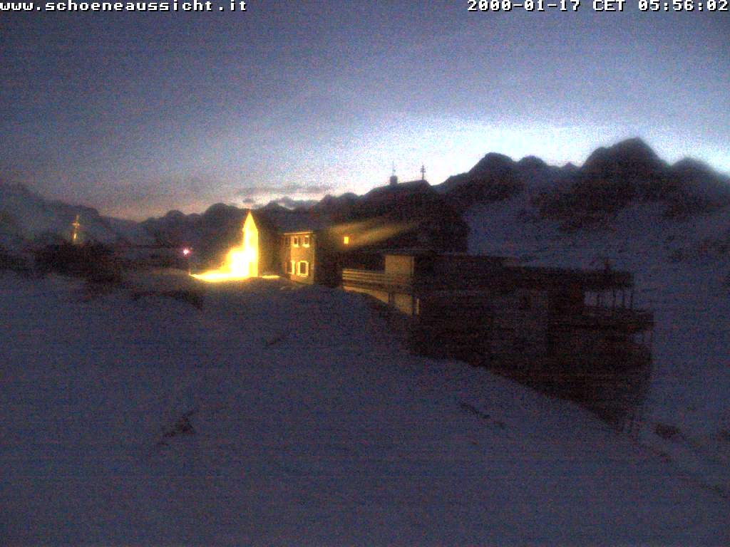Archiv Foto Webcam Schnalstal: Schöne Aussicht-Hütte