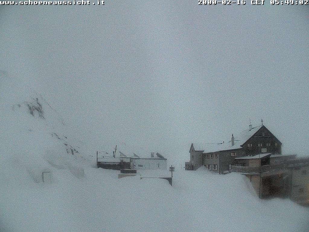 Archiv Foto Webcam Schnalstal: Schöne Aussicht-Hütte