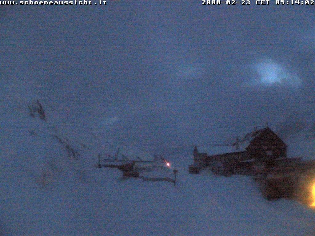 Archiv Foto Webcam Schnalstal: Schöne Aussicht-Hütte