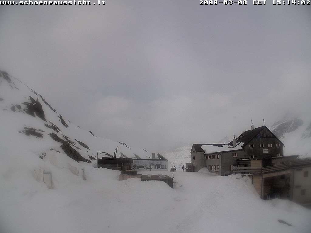 Archiv Foto Webcam Schnalstal: Schöne Aussicht-Hütte