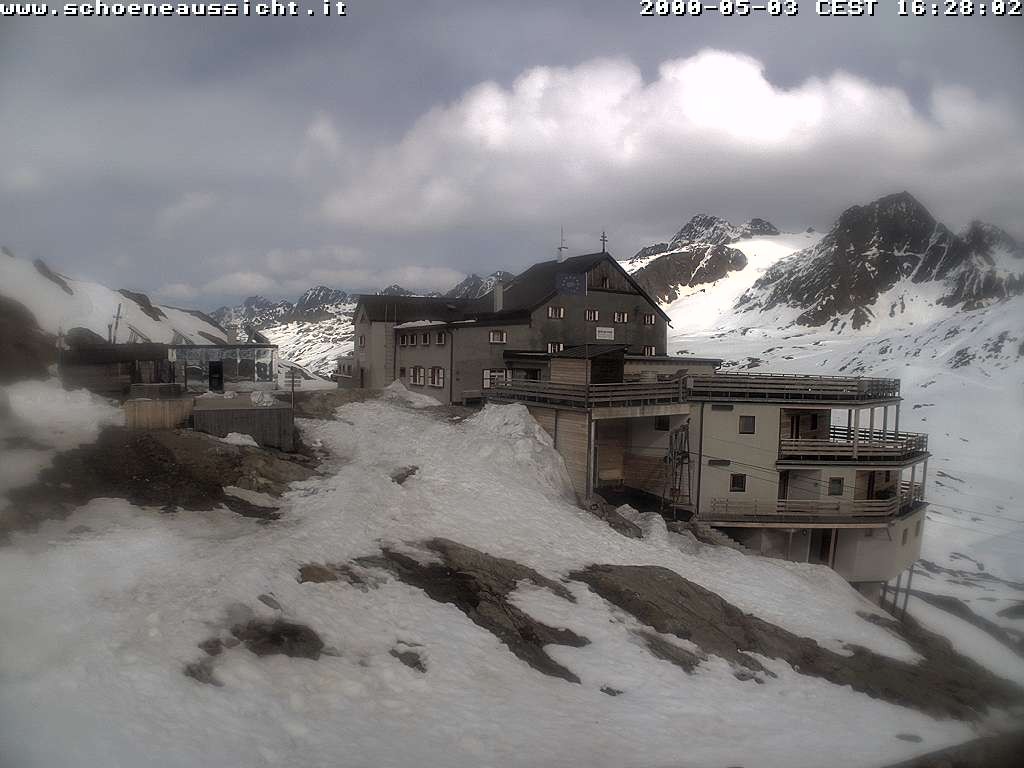 Archiv Foto Webcam Schnalstal: Schöne Aussicht-Hütte