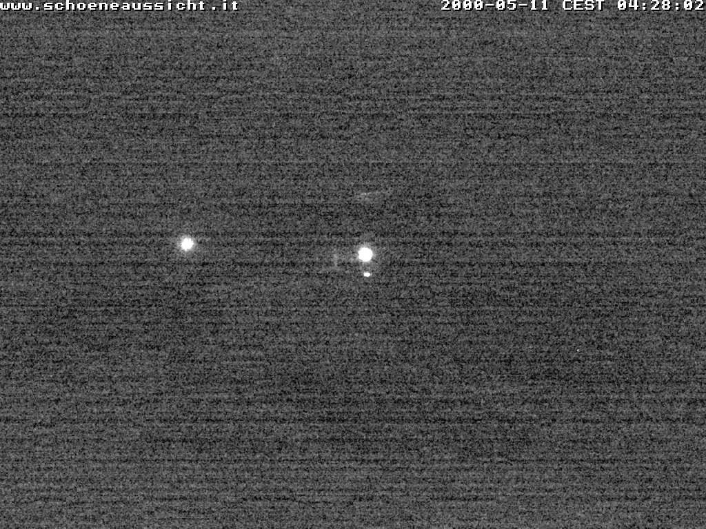 Archived image Webcam Schnalstal: Hut "Schöne Aussicht"