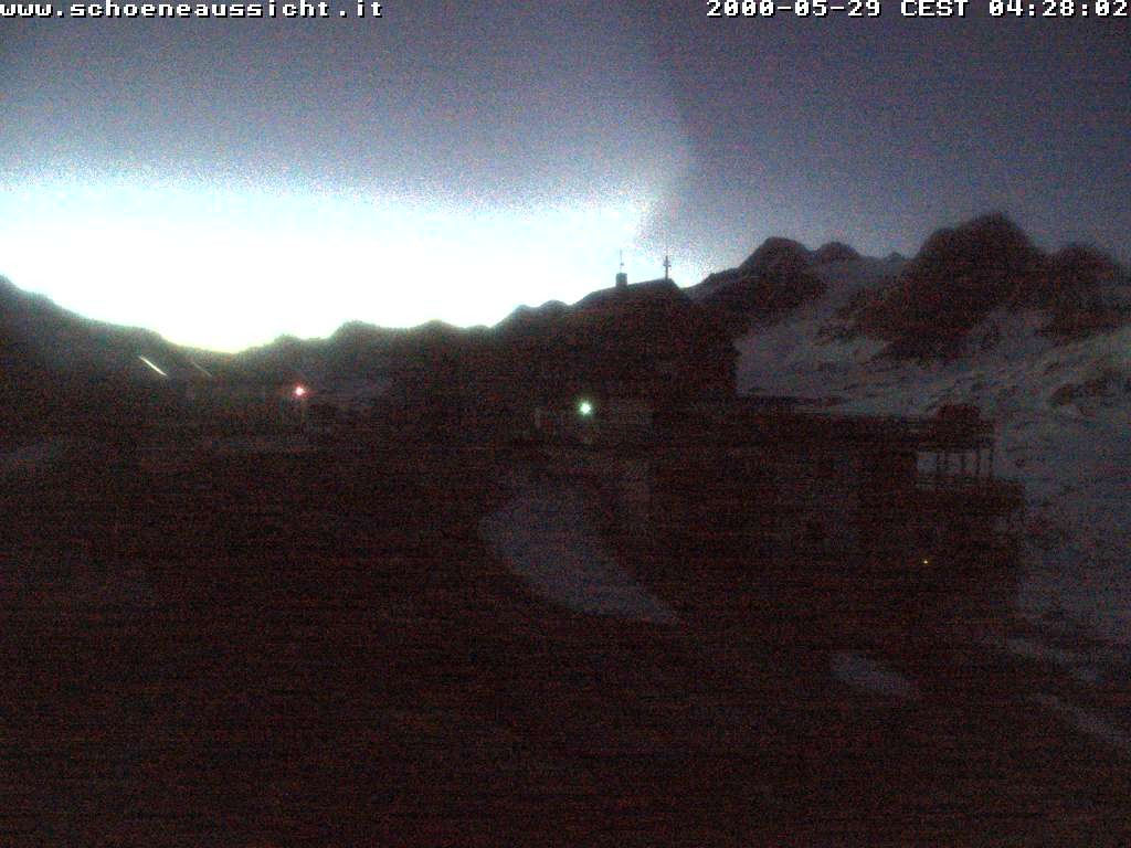Archiv Foto Webcam Schnalstal: Schöne Aussicht-Hütte