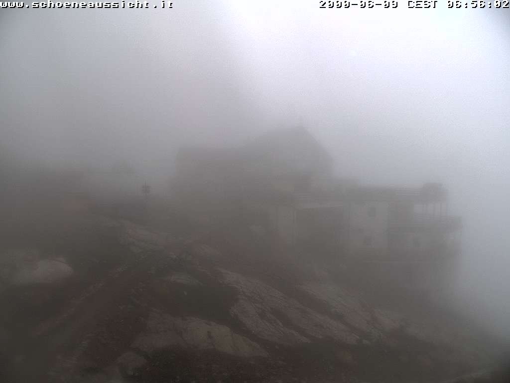 Archiv Foto Webcam Schnalstal: Schöne Aussicht-Hütte