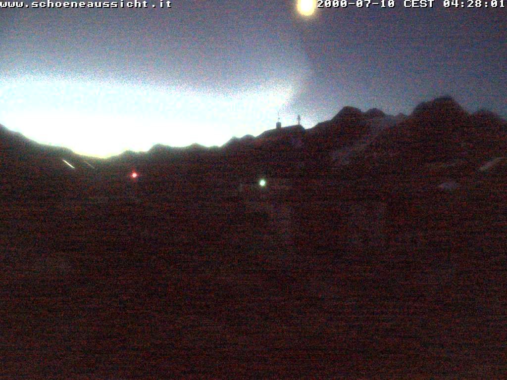 Archiv Foto Webcam Schnalstal: Schöne Aussicht-Hütte