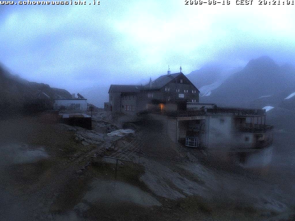 Archiv Foto Webcam Schnalstal: Schöne Aussicht-Hütte