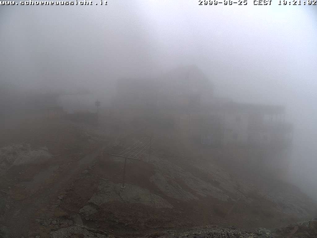 Archiv Foto Webcam Schnalstal: Schöne Aussicht-Hütte