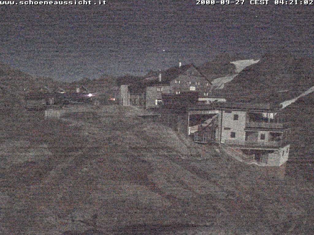 Archiv Foto Webcam Schnalstal: Schöne Aussicht-Hütte