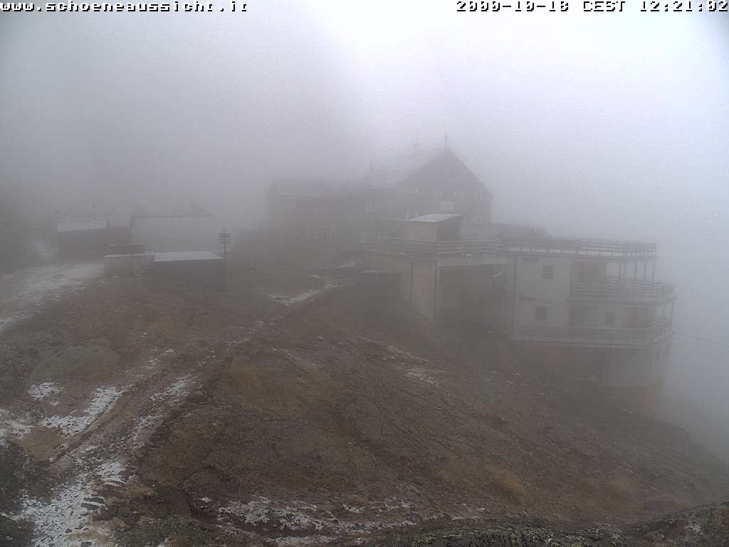 Archived image Webcam Schnalstal: Hut "Schöne Aussicht"