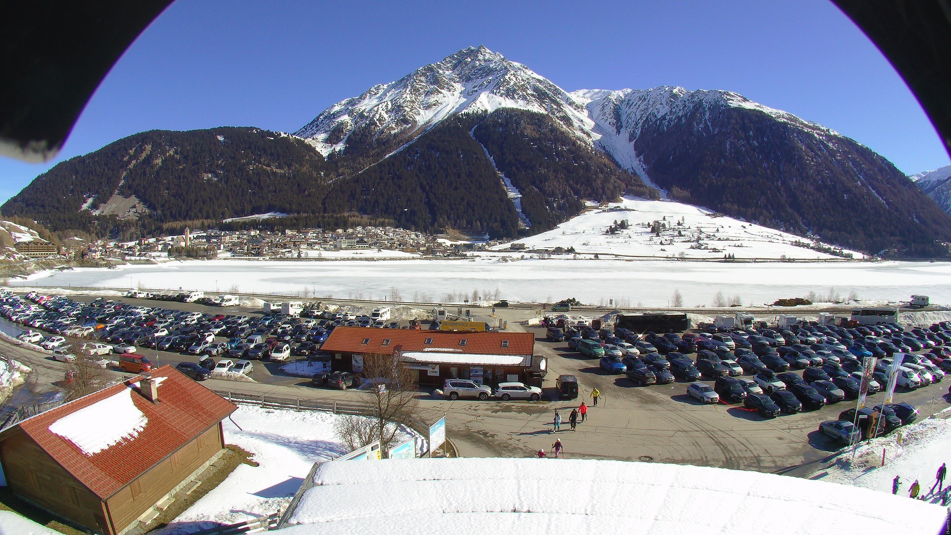 Archived image Webcam Lower station Schöneben