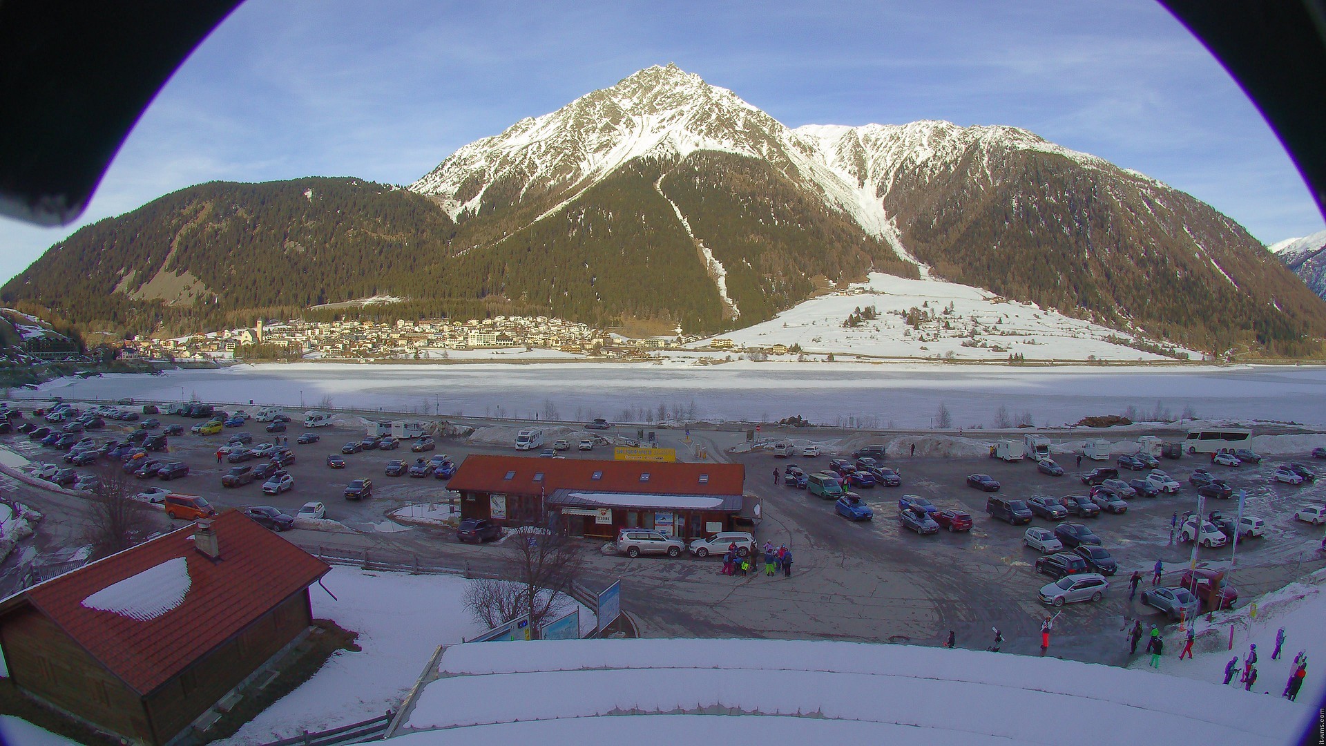 Archived image Webcam Lower station Schöneben