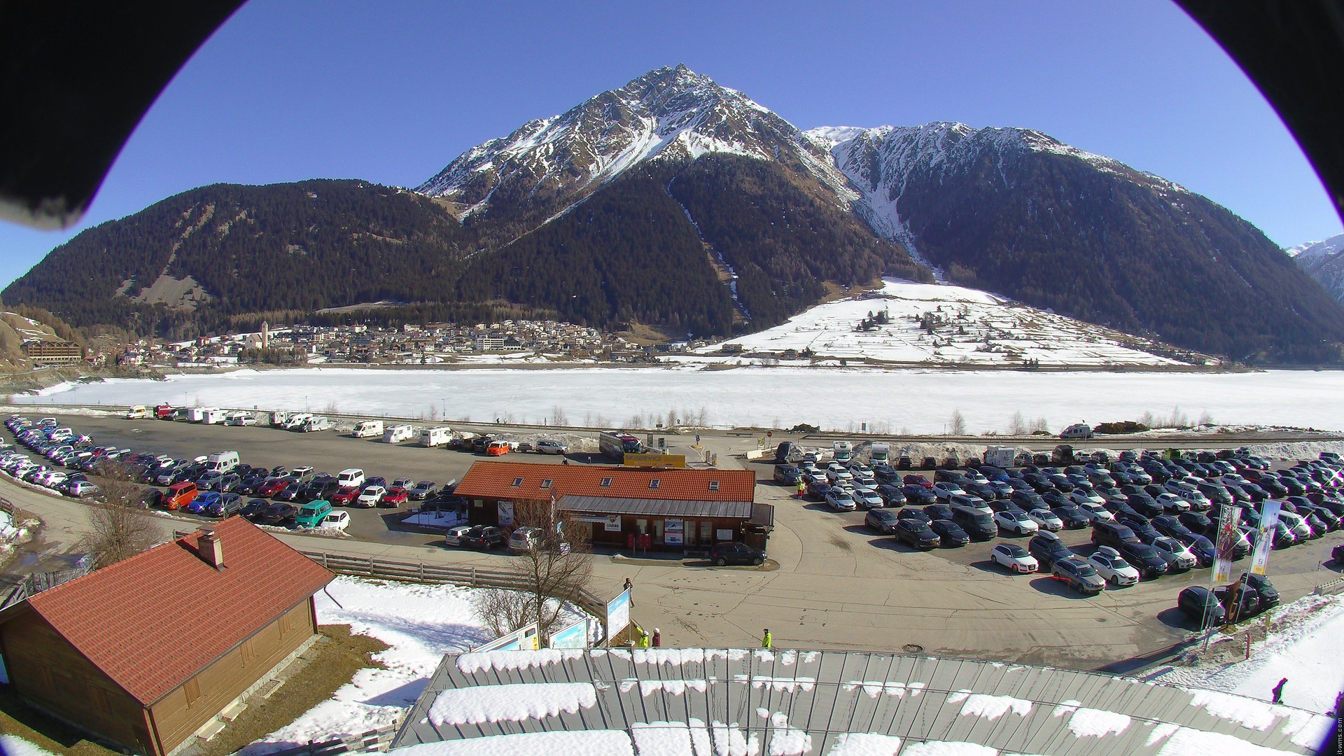 Archived image Webcam Lower station Schöneben