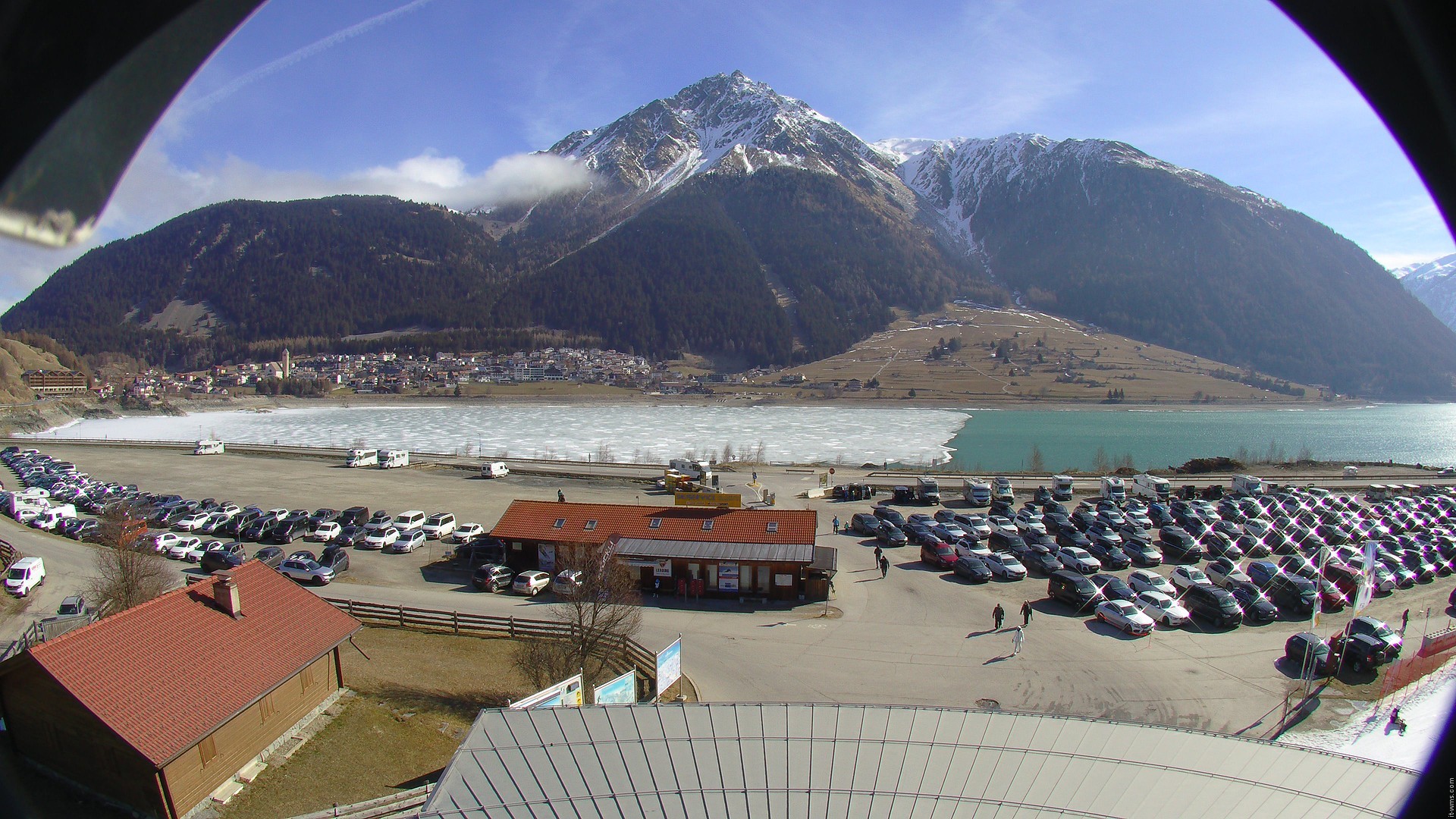 Archiv Foto Webcam Piz Reschen / Schöneben