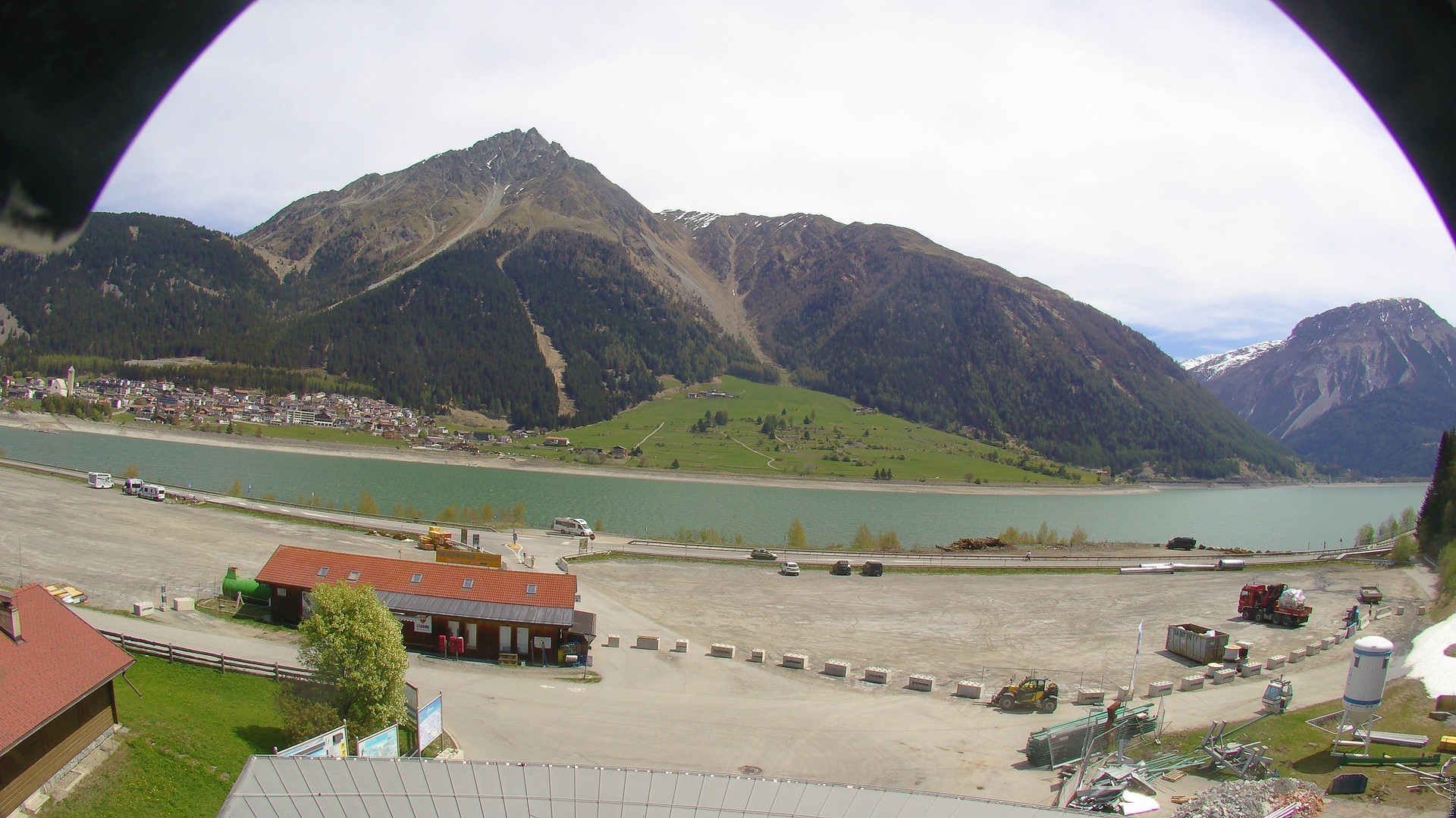 Archiv Foto Webcam Piz Reschen / Schöneben
