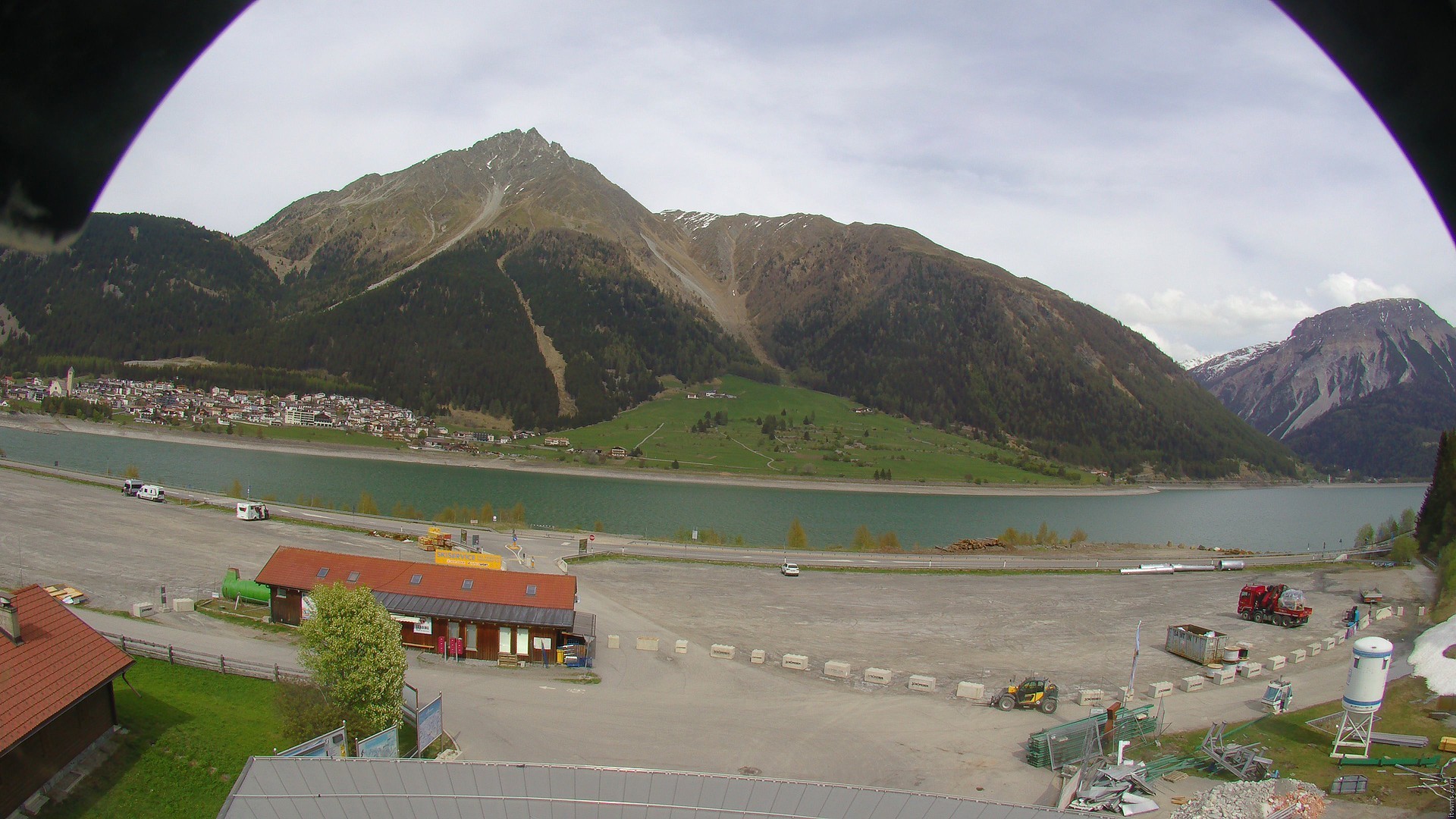 Archiv Foto Webcam Piz Reschen / Schöneben