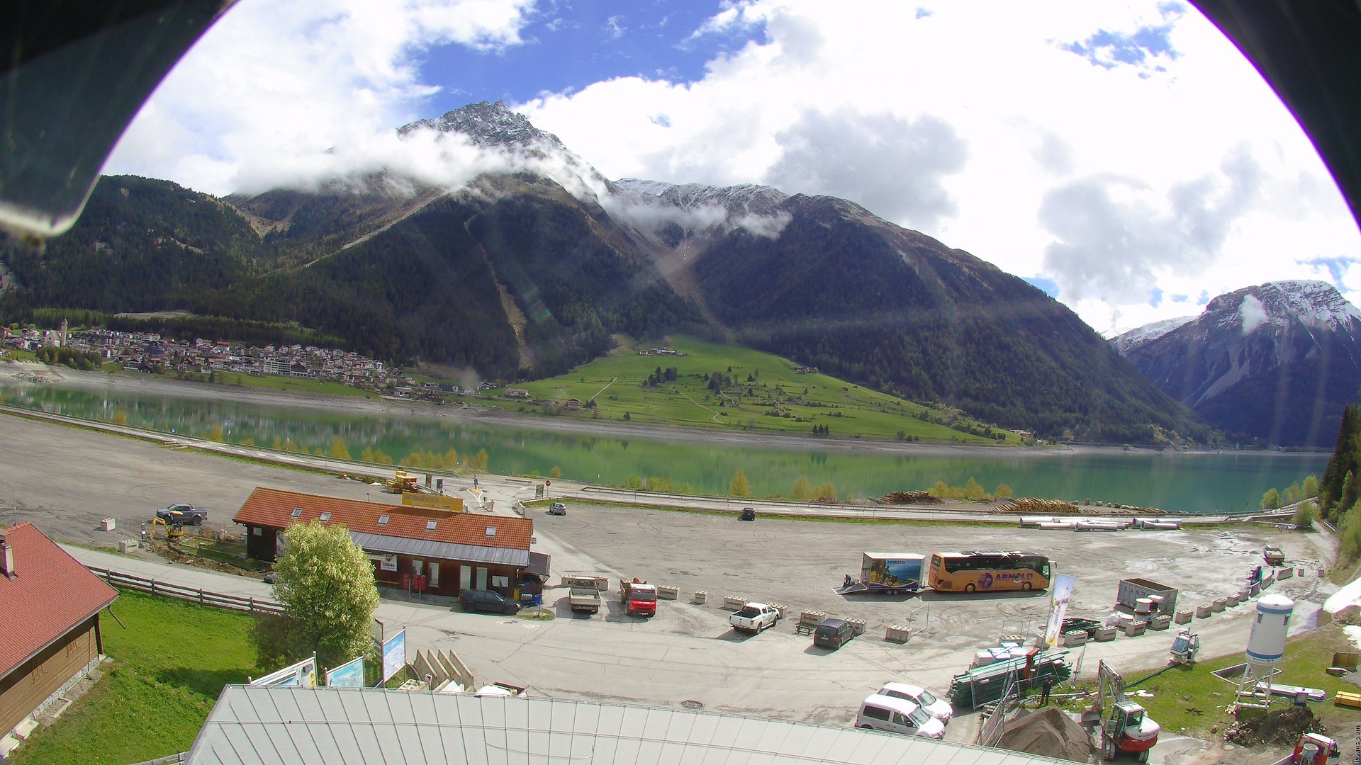 Archiv Foto Webcam Piz Reschen / Schöneben