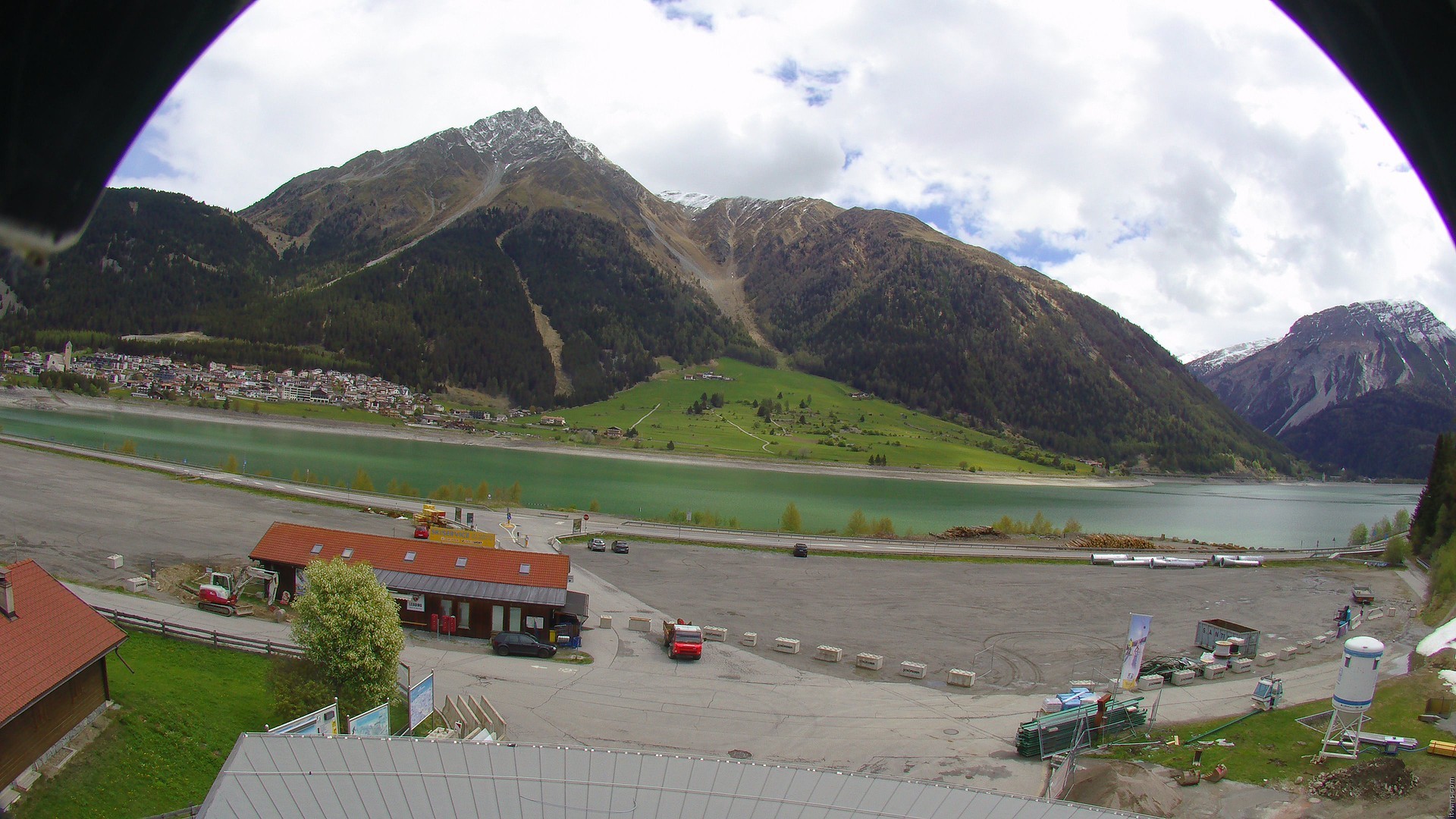 Archiv Foto Webcam Piz Reschen / Schöneben