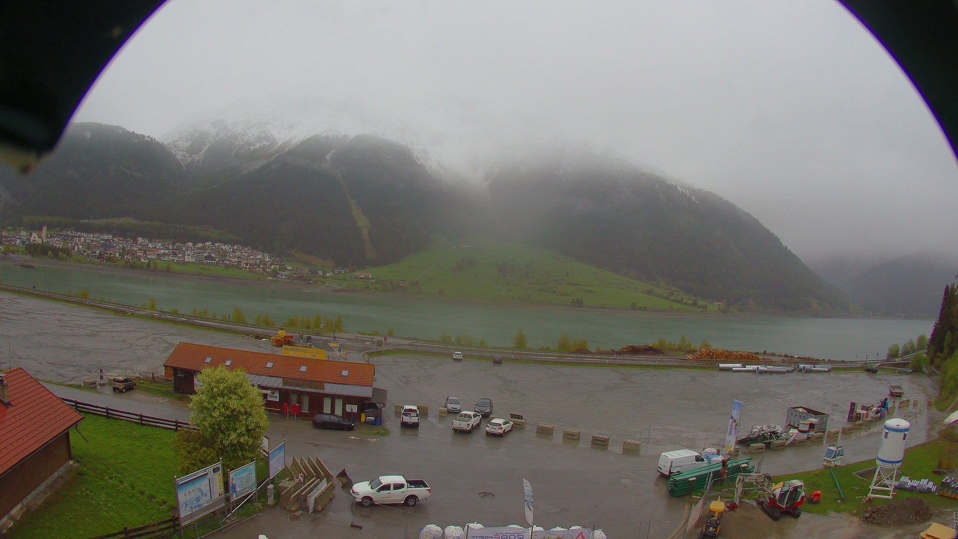 Archived image Webcam Lower station Schöneben