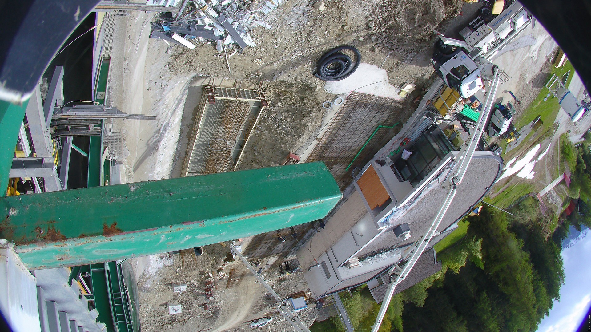 Archiv Foto Webcam Piz Reschen / Schöneben