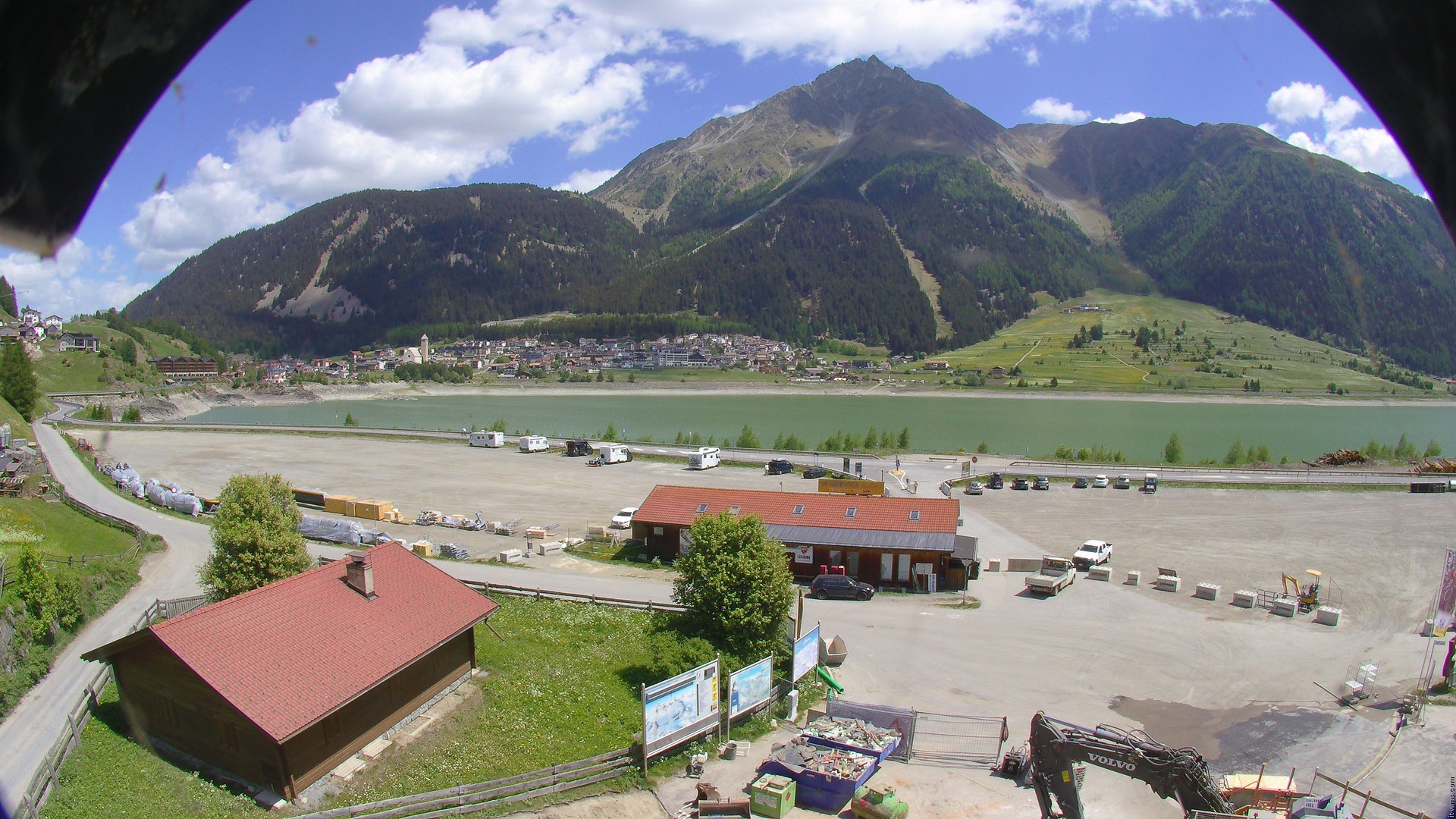 Archiv Foto Webcam Piz Reschen / Schöneben